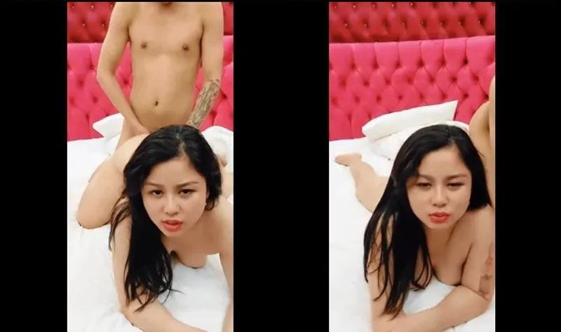 Hai vợ ông xã live stream chịch - 1